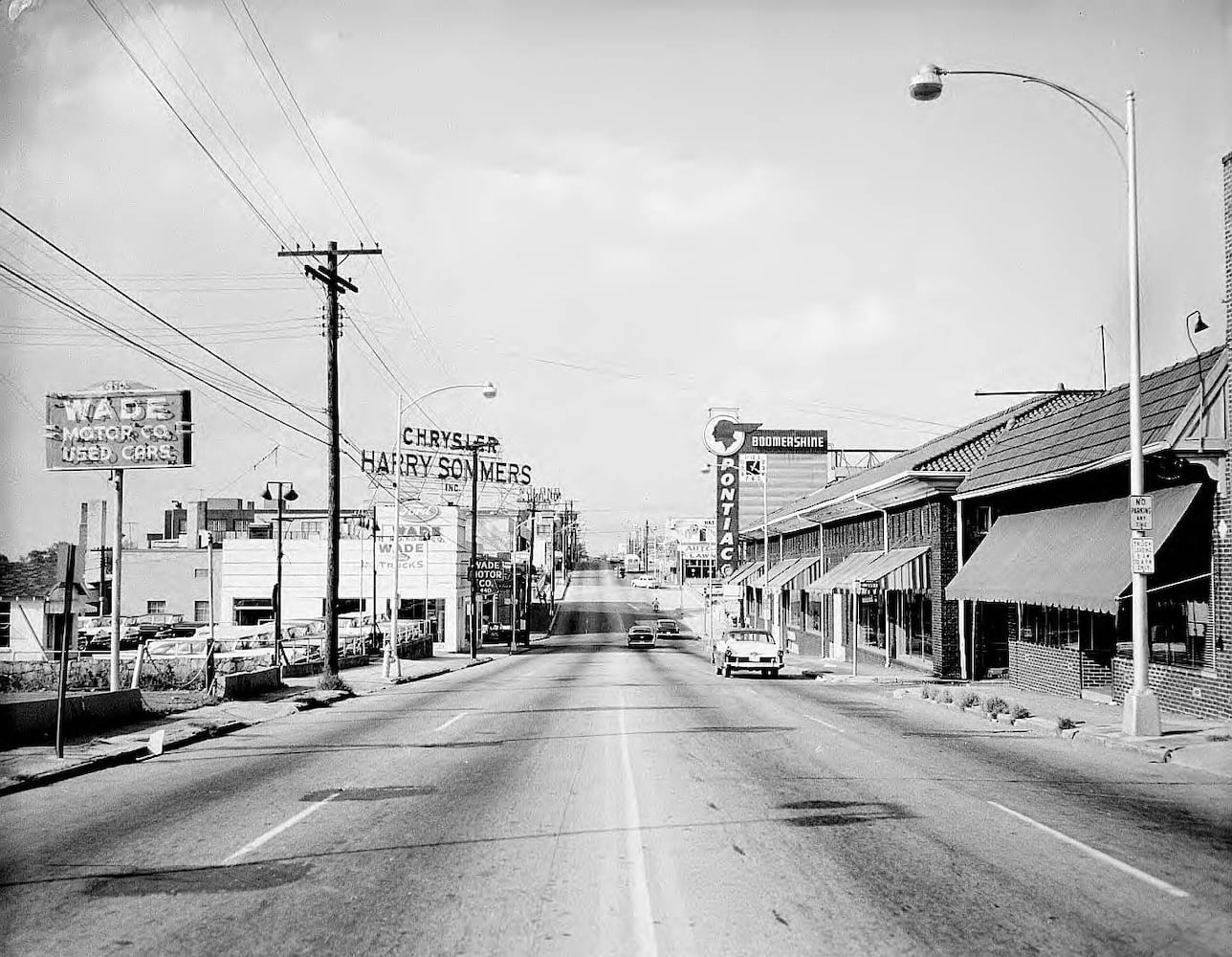 Streets of Atlanta, 1958