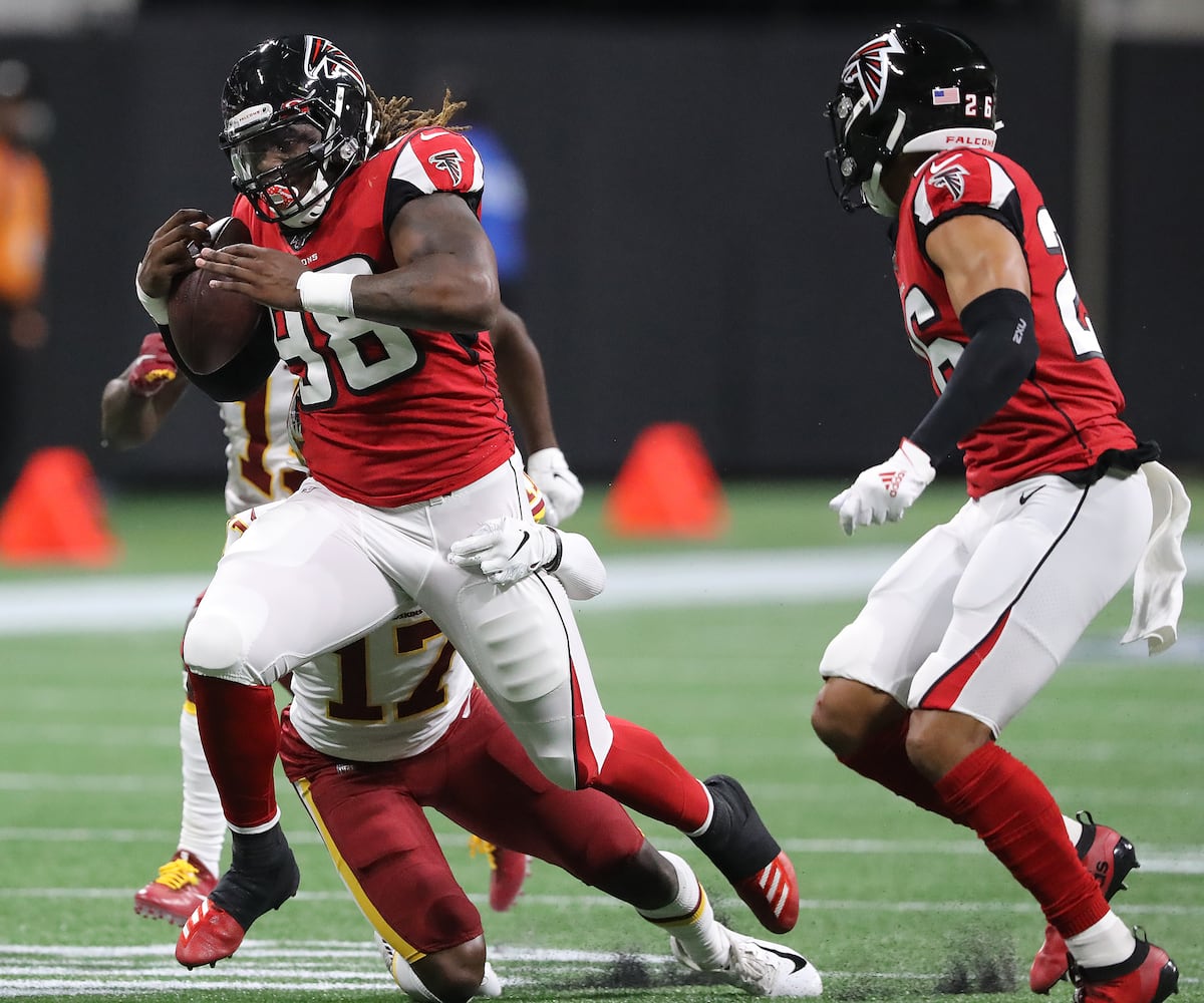 Photos: Falcons host Redskins in exhibition