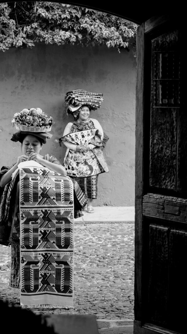 Victor Pavamani shared this photo of Darci and Angel, street vendors in Guatemala.