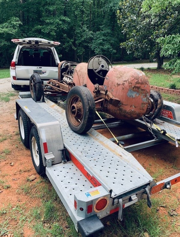 “This car had been neglected for probably 60 something years and had been in an old chicken house that he (Tip) used to own,” Tonya said.