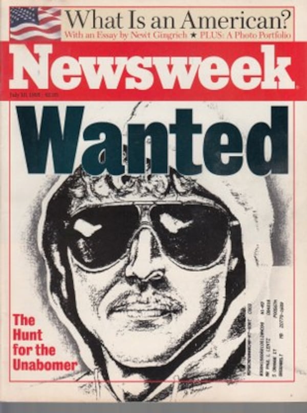 The spookish drawing by renowned forensic artist Jeanne Boylan showed a mustachioed man with curly hair, wearing a hooded sweatshirt and aviator sunglasses. It was the only tangible lead authorities ever had since the first bomb was mailed to a Chicago university in 1978.