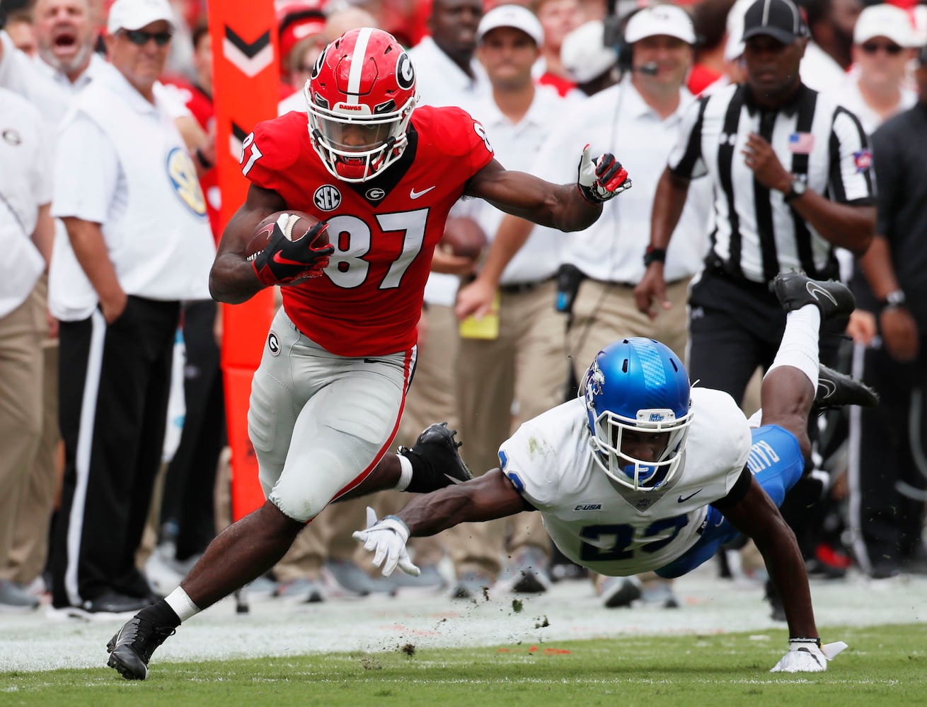 Photos: Bulldogs crush Middle Tennessee too