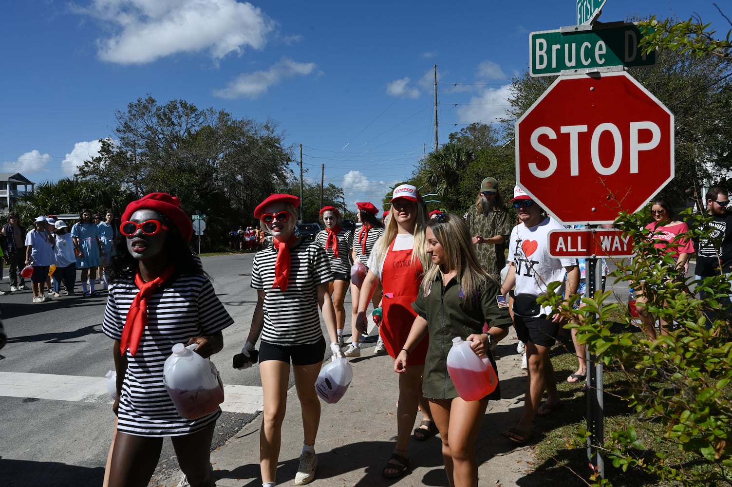 Frat Beach ahead of Georgia Florida game