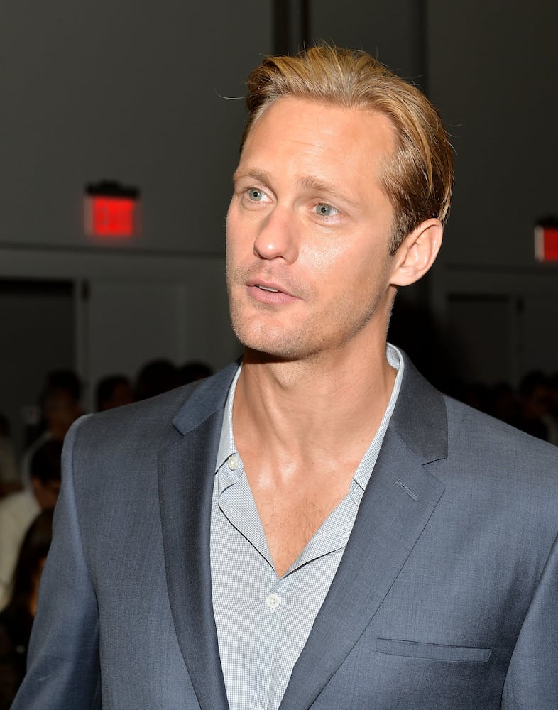 Alexander Skarsgard - clean-shaven