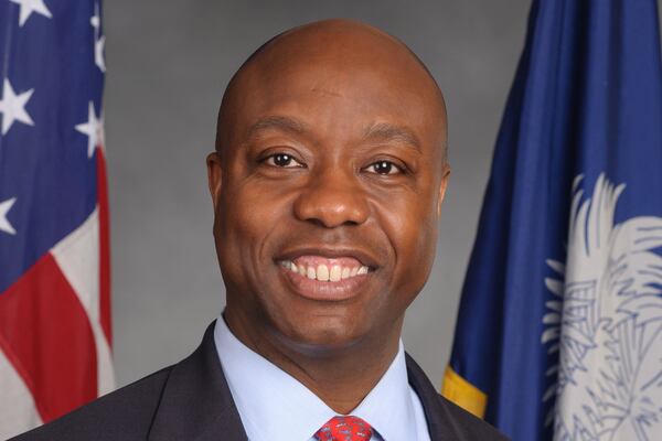 Tim Scott (R-SC) has served as a U.S. senator since 2013 and remains an incumbent. (Senate Historical Office)