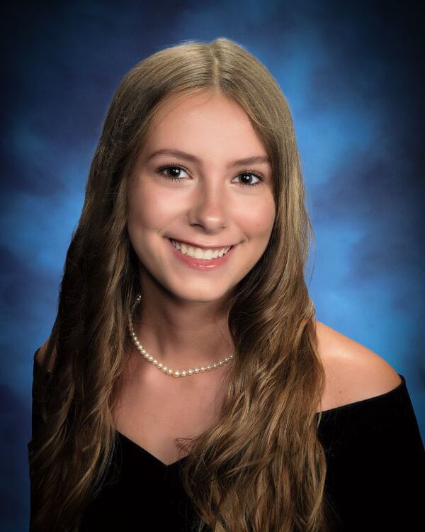 Catherine Varicak is 2024 valedictorian at Harrison High School in Cobb County. (Courtesy photo)