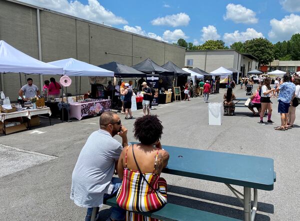 The June installment of Bien Vegano ATL was held at Second Self Beer Co. on the Westside. The next vegan marketplace is July 25, also at Second Self. Wendell Brock for The Atlanta Journal-Constitution