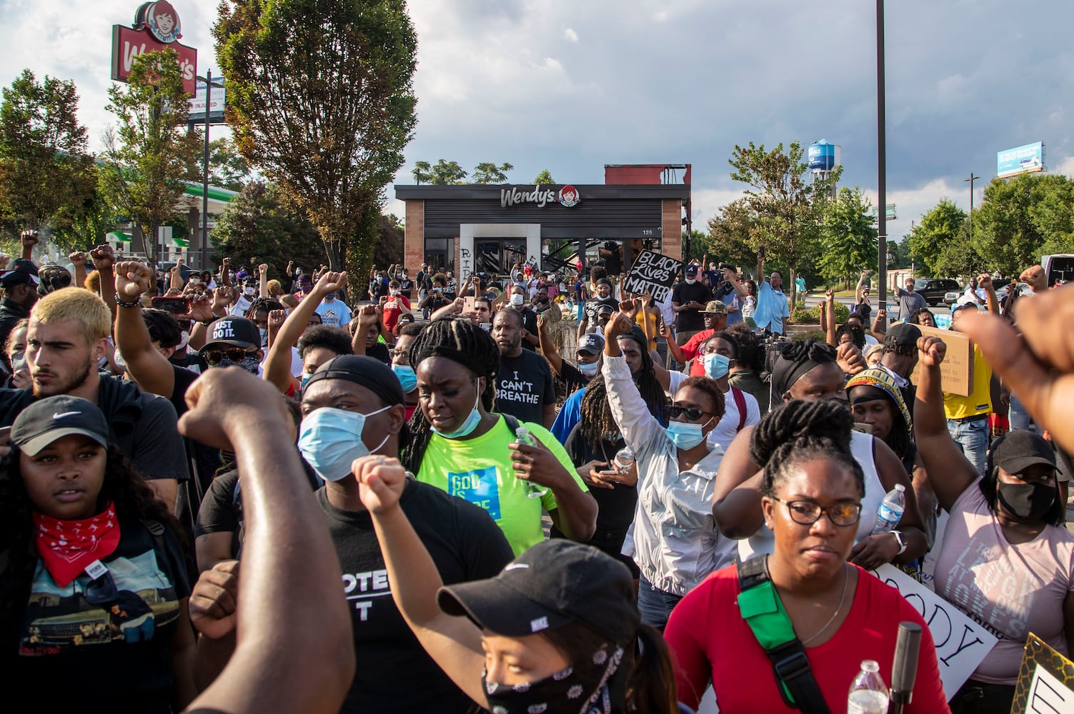 PHOTOS: Protests continue in Atlanta over recent fatal police shooting