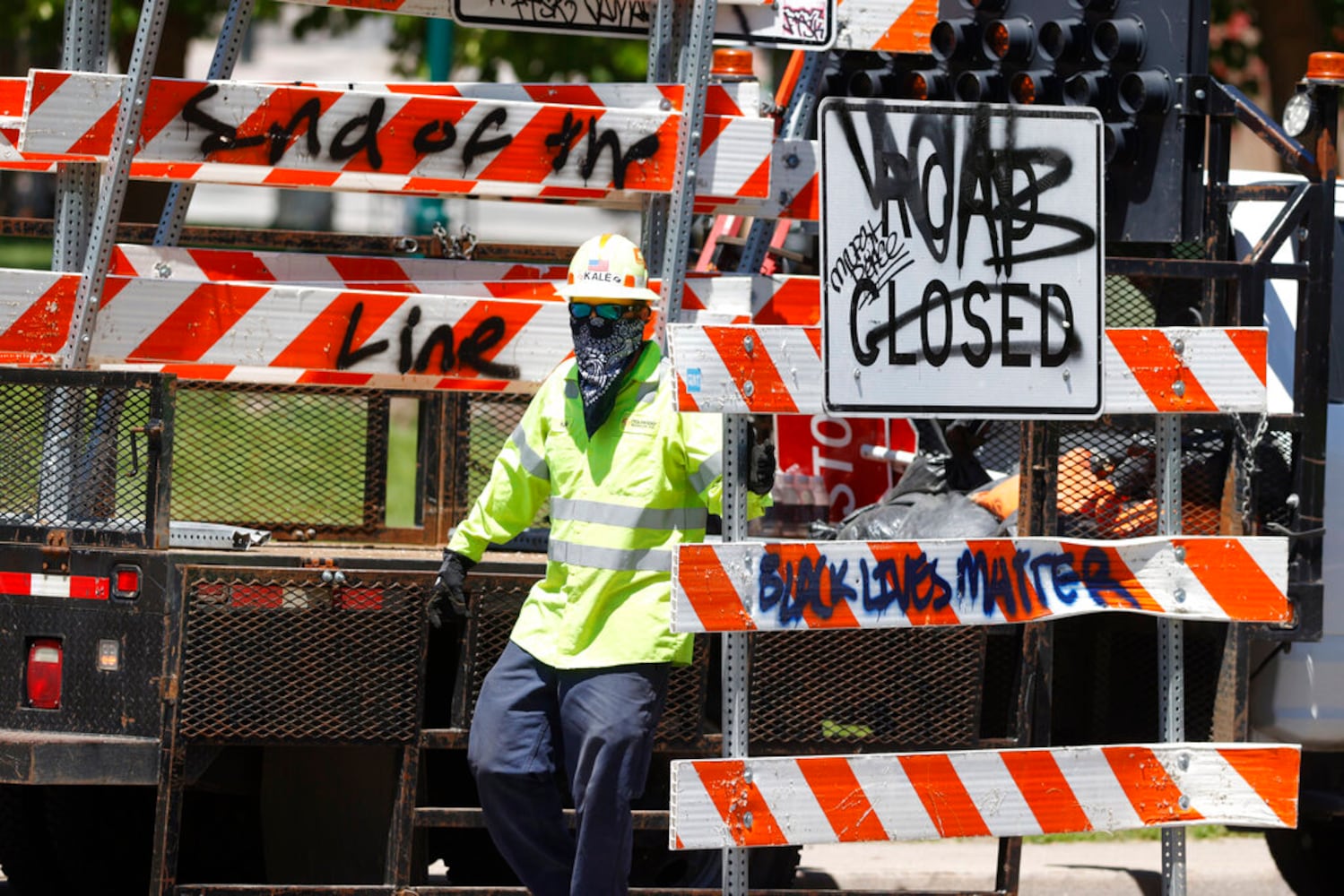 PHOTOS: U.S. cities face protests, fallout Sunday after George Floyd’s death