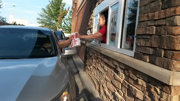 Chick-fil-A’s plan to test sales of prepare-at-home meal kits is a new wrinkle for the fast-food industry. Customers interviewed at a Chick-fil-A near the Mall of Georgia in Buford said they would be willing to try the kits when they are rolled out in metro Atlanta stores in late August. MATT KEMPNER / AJC