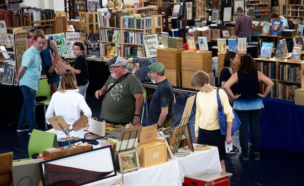 About 60,000 people came to last year’s AJC Decatur Book Festival. STEVE SCHAEFER / SPECIAL TO THE AJC