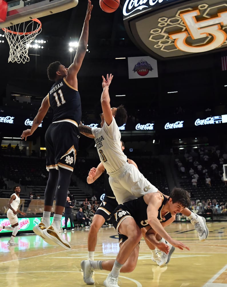 Georgia Tech-Notre Dame basketball game