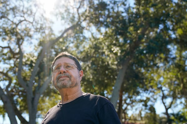 Longtime resident Fred Hodges, 71, thinks back to the people who have come and gone during his time living at the Palms of Manasota, the first LGBTQ retirement community in the United States, Monday, Nov. 8, 2021, in Palmetto, Florida. (Martha Asencio-Rhine/Tampa Bay Times/TNS)