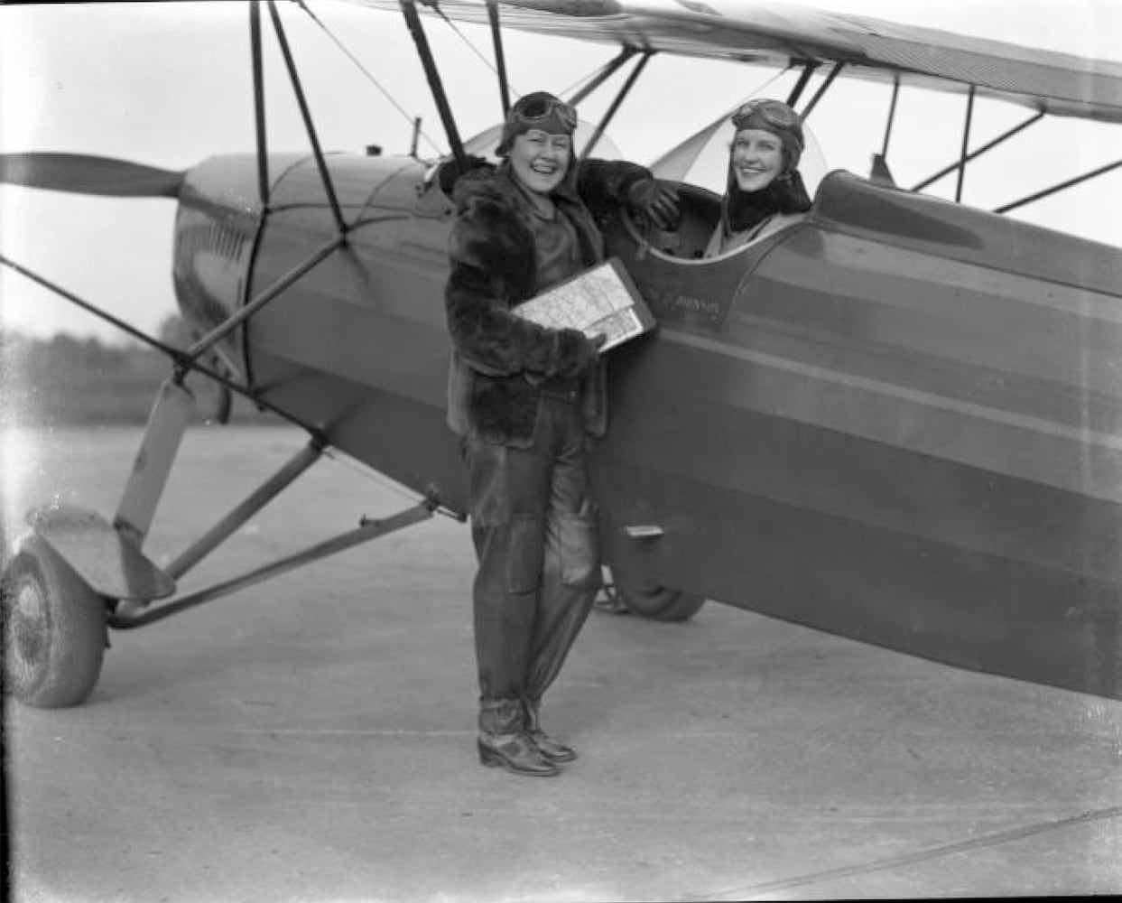 Amelia Earhart’s 1934 weekend Atlanta flyover