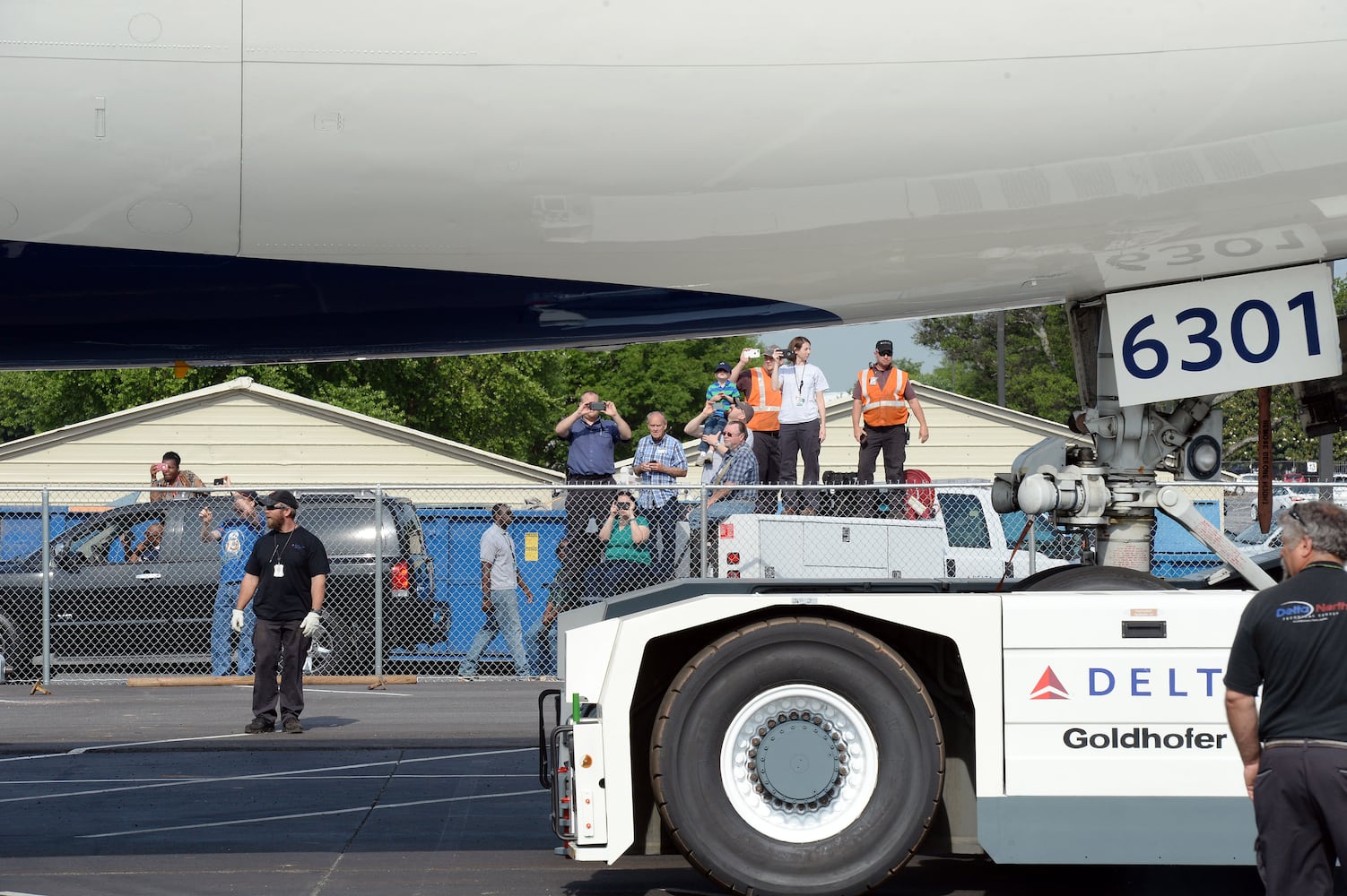 Historic Delta 747 moves to flight museum