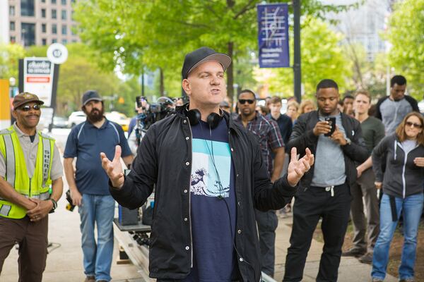 "Survivor's Remorse" creator Mike O'Malley on set. CREDIT: Starz