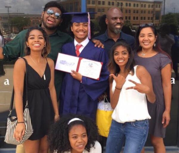 Mother and grandmother Beverly Jenkins (far right) was shot and killed in Atlanta, police said.