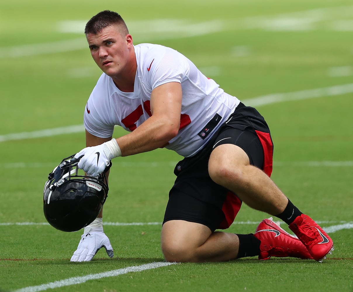 Photos: Falcons rookies suit up for mini-camp