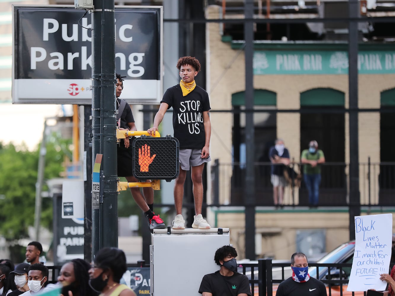 PHOTOS: Third day of protests in downtown Atlanta