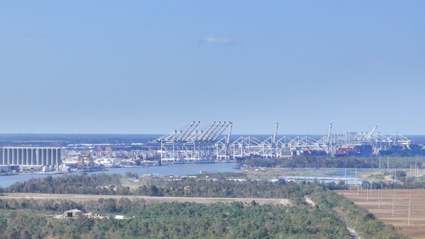 The Georgia Ports Authority's Garden City Terminal is the third-busiest for container cargo in the United States. Miguel Martinez/AJC