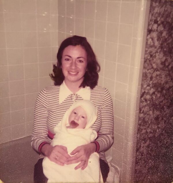 Andy Lipman as a baby with his mother, Eva Lipman. His parents focused on giving him hope as he battled cystic fibrosis. 