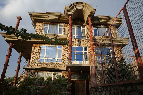 A general view of a luxury house is seen in the city of Kabul, Afghanistan, Sept. 29, 2024. (AP Photo/Siddiqullah Alizai)