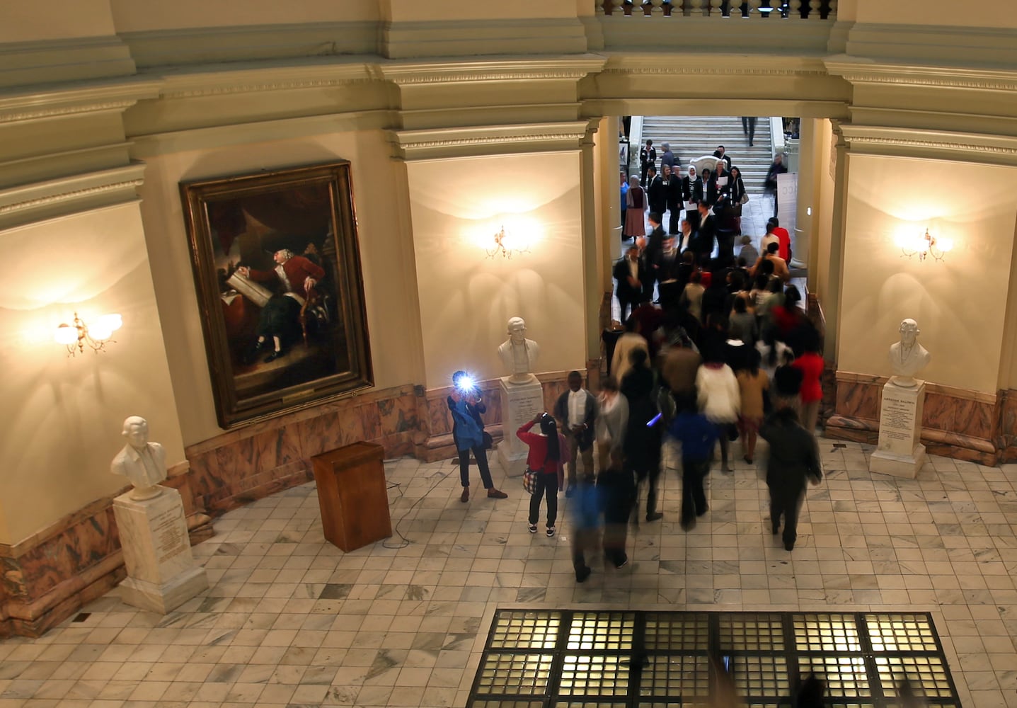 A view from the rotunda