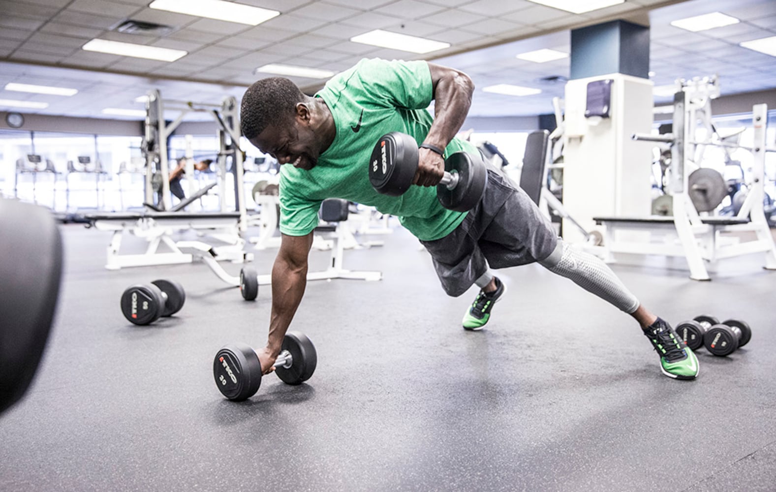 Kevin Hart trains like a beast