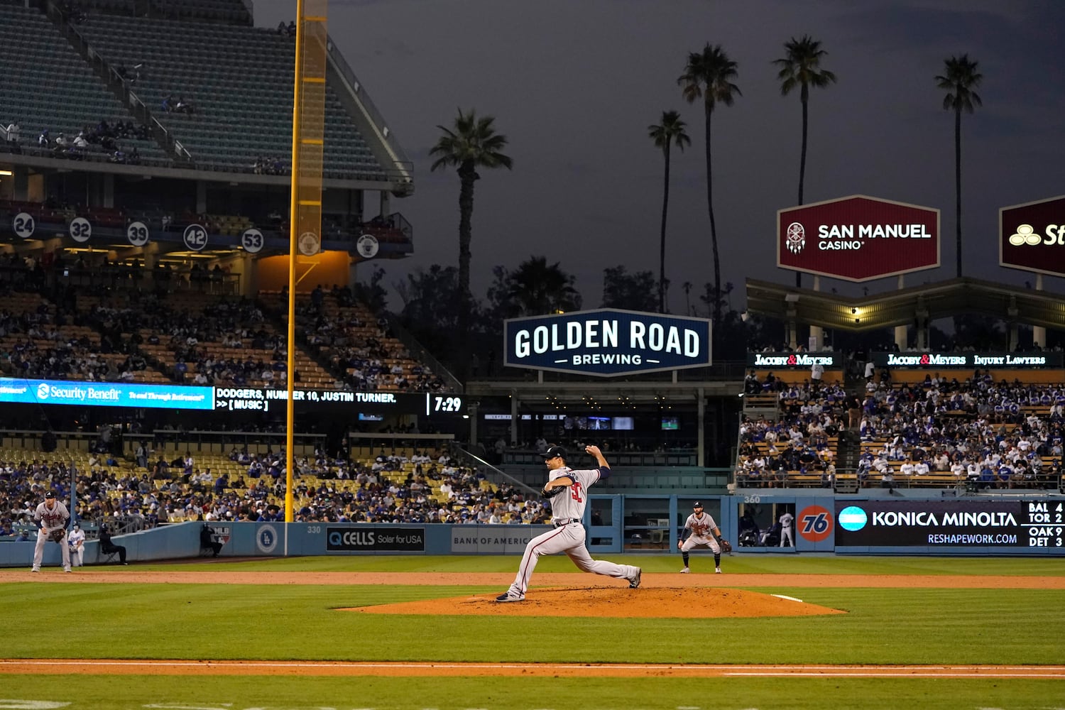 Braves Dodgers for AJC