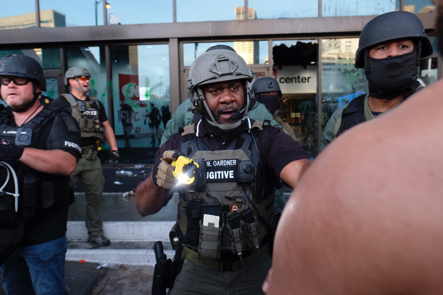 PHOTOS: Atlanta Protests -- the police