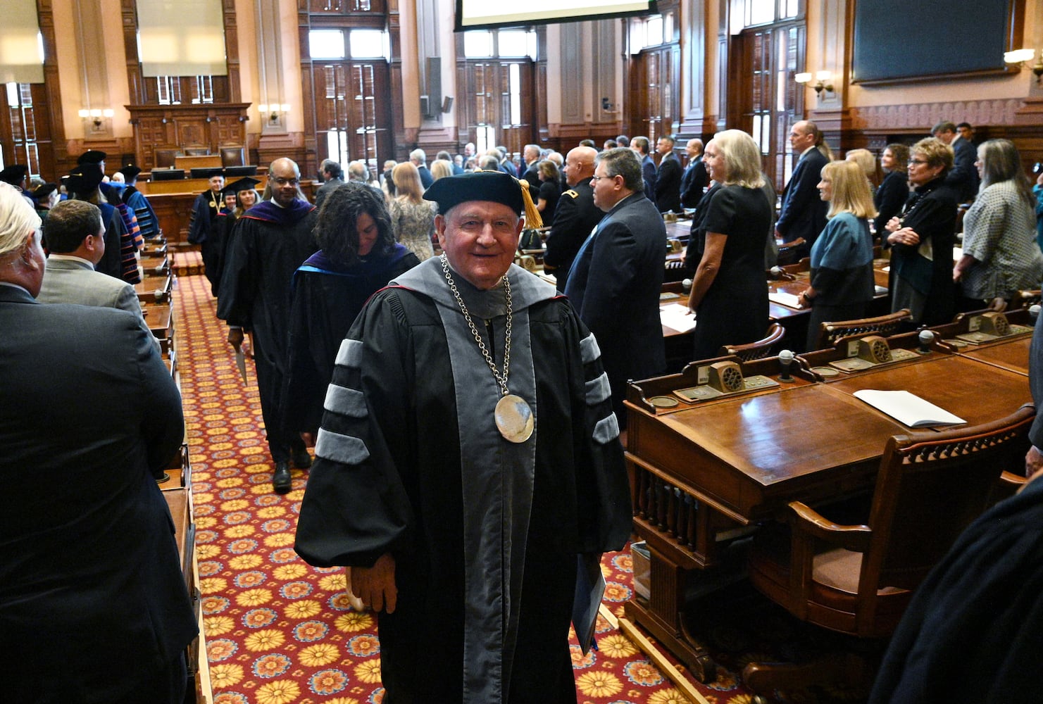 Inauguration held for university system chancellor Sonny Perdue