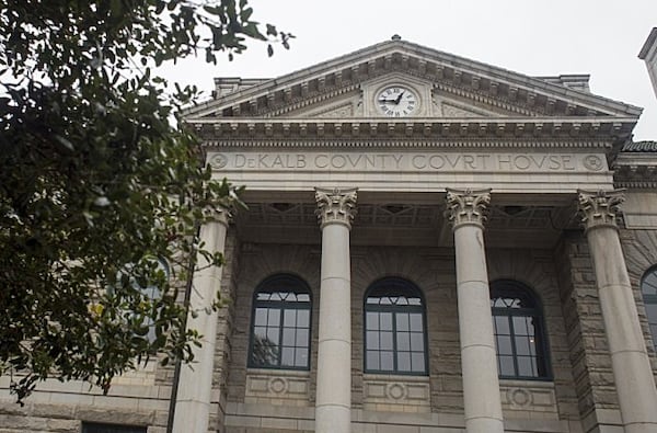 The historic, formerly segregrated courthouse in downtown Decatur houses the DeKalb History Center.