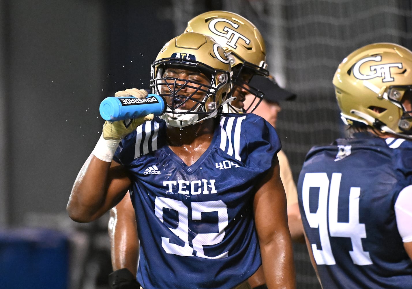 Georgia Tech football practice photo