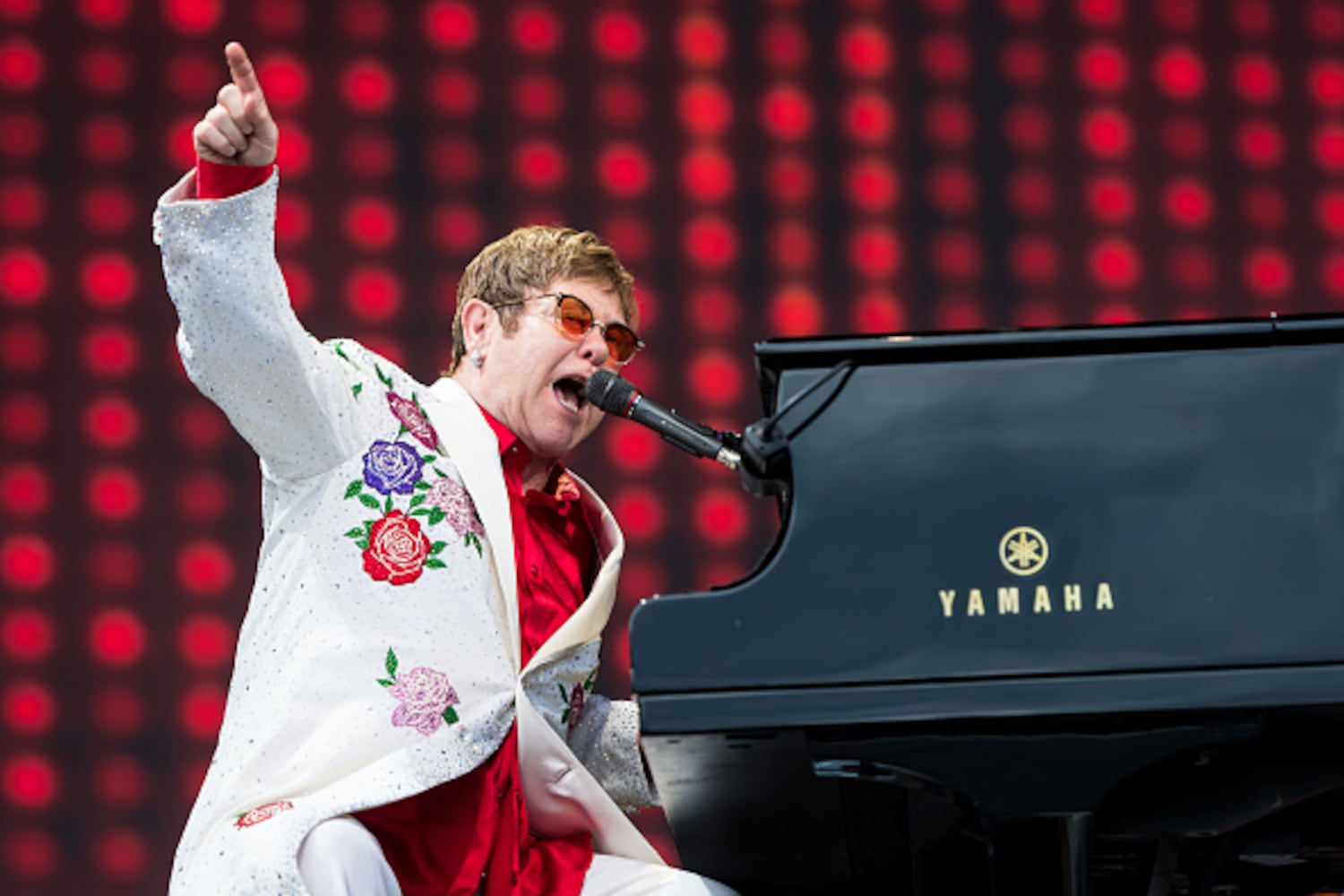 Elton John through the years