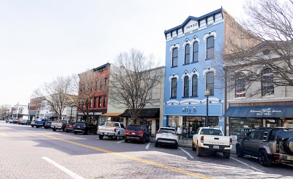 Downtown Thomasville, Ga., often serves as a backdrop for movies.