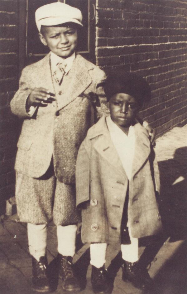 As a child, C.T. Vivian's mother and grandmother dressed him in tailored suits, even during the Great Depression. C.T. Vivian is at left. (Family photo)