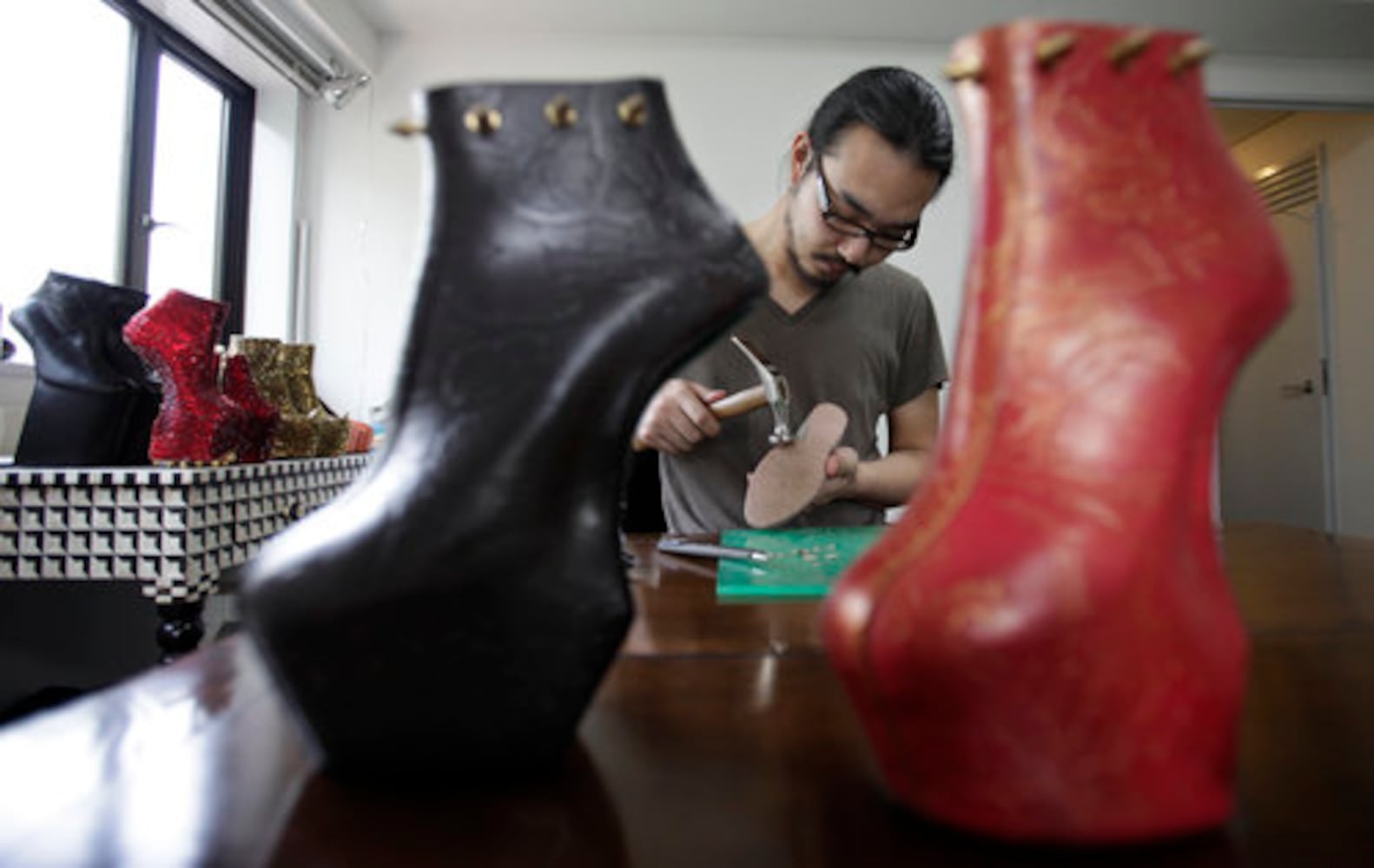 Lady Gaga's shoe designer has sole