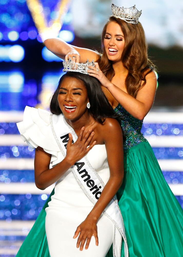 Miss New York Nia Franklin crowned Miss America 2019