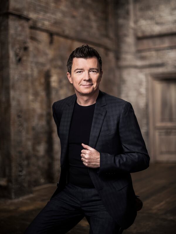  This will mark Rick Astley's first-ever show in Atlatna. Photo: BMG by Pip