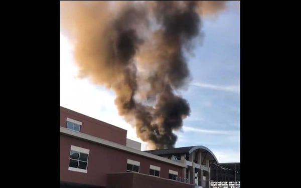 There was a small fire reported at Walton High School on Tuesday. (Photo: Channel 2 Action News)