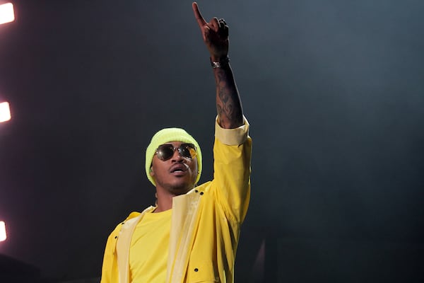  Future, shown at his Lakewood concert in May, will headline on one of the four stages. (Akili-Casundria Ramsess/Eye of Ramsess Media)