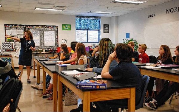 Many teachers across the state are concerned that back-to-school plans don’t have their best interests in mind. A new statewide survey by the Professional Association of Georgia Educators found that at least 70% of respondents in school districts with reopening plans were asked for input. However, 52% were critical of those plans. AJC FILE PHOTO