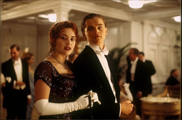 Kate Winslet and Leo DiCaprio as the fictional Titanic passengers Rose and Jack from the 1997 film "Titanic." Image Courtesy of Biltmore.