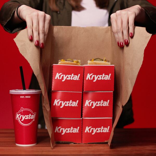 Krystal is offering free delivery through April 20. COURTESY OF KRYSTAL