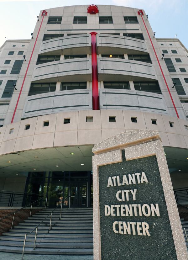 As of Wednesday, the Atlanta City Detention Center was holding five detainees for U.S. Immigration and Customs Enforcement. BOB ANDRES /BANDRES@AJC.COM