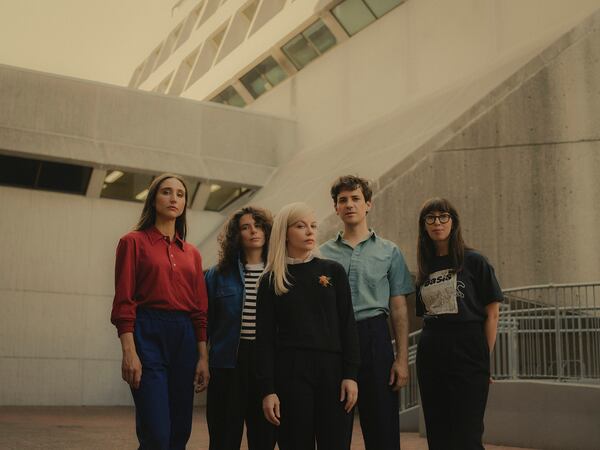 The new Alvvays album "Blue Rev," its first since 2017, benefits from studio experimentation done in collaboration with producer Shawn Everett.
(Courtesy of Norman Wong)