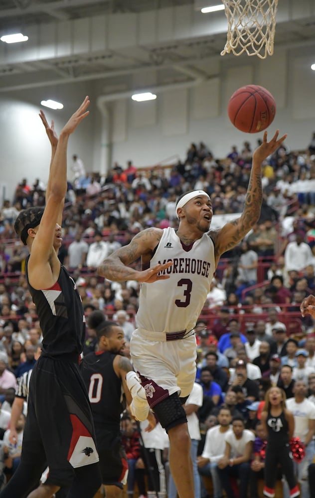 Photos: Atlanta rivals Clark and Morehouse battle in basketball