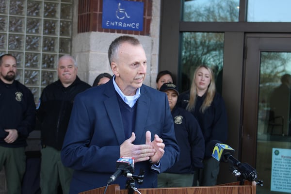 Floyd County police Chief Mark Wallace thanked those involved with a multi-agency partnership that led to seven arrests this week.