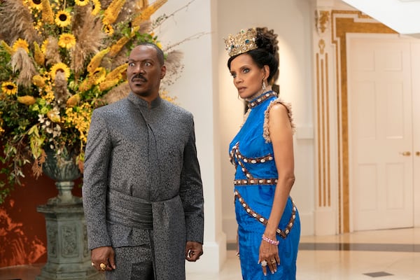 Eddie Murphy and Shari Headley star in "Coming 2 America." Photo Courtesy of Amazon Studios