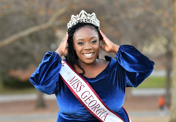  Boshicu Page, US American Miss Georgia 2022.. (Hyosub Shin / Hyosub.Shin@ajc.com)